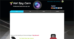 Desktop Screenshot of hotspycam.com